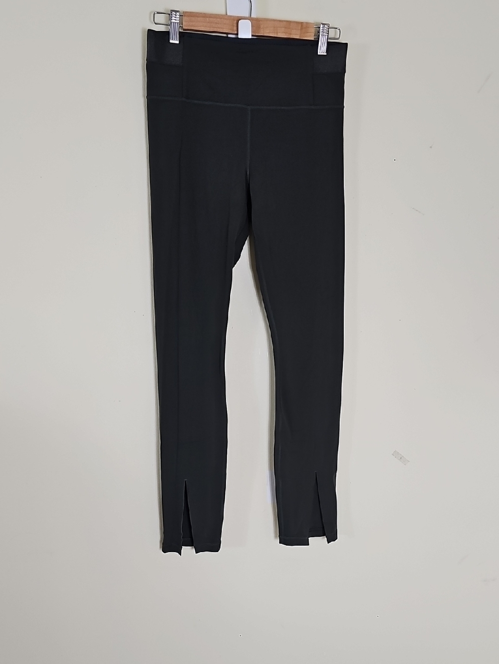 Athleta  Grey Active Leggings with Front Slits Size M